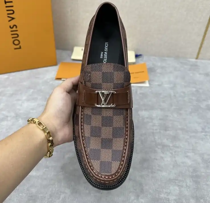 hype LV Leather Shoes