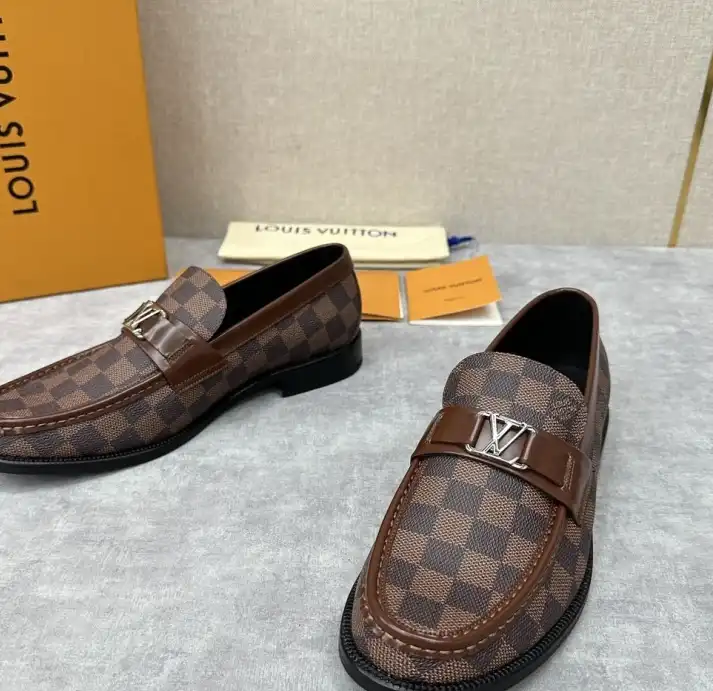 hype LV Leather Shoes