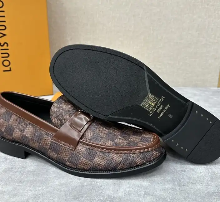 hype LV Leather Shoes