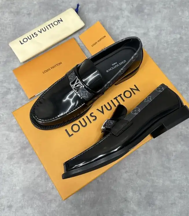 hype LV Leather Shoes