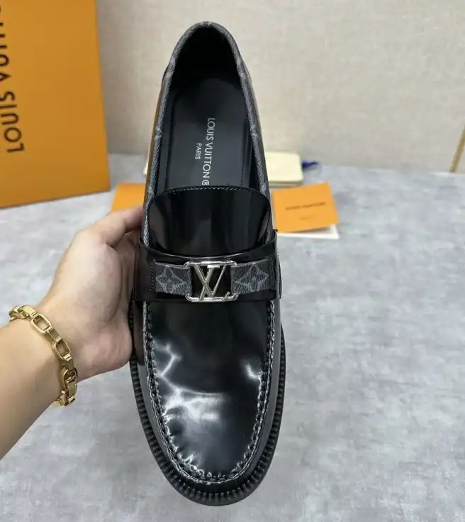 hype LV Leather Shoes