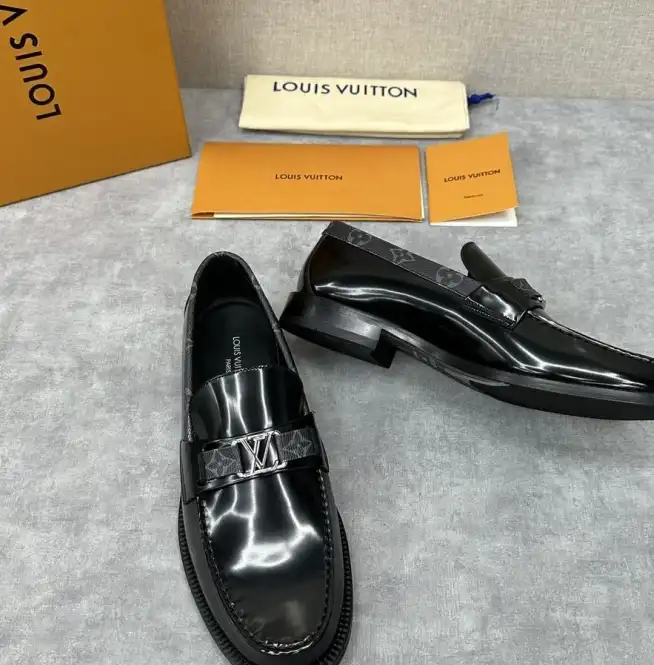 hype LV Leather Shoes