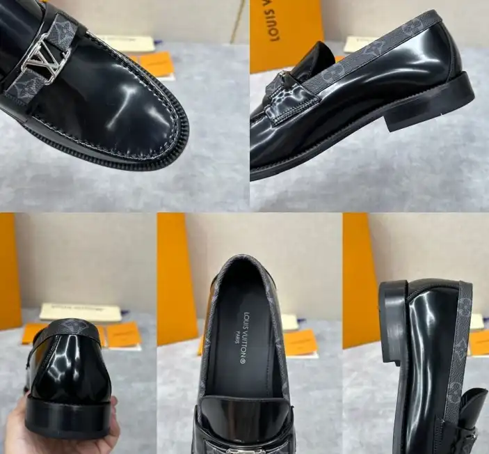 hype LV Leather Shoes