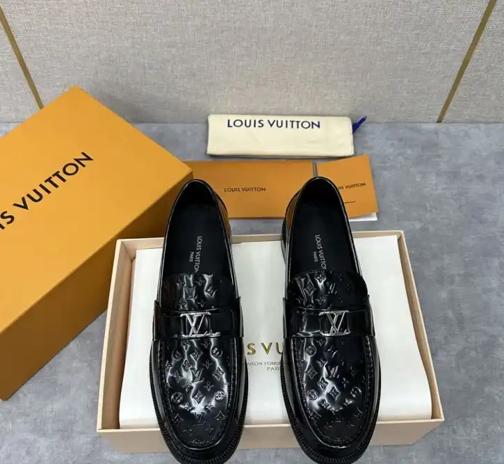 hype LV Leather Shoes