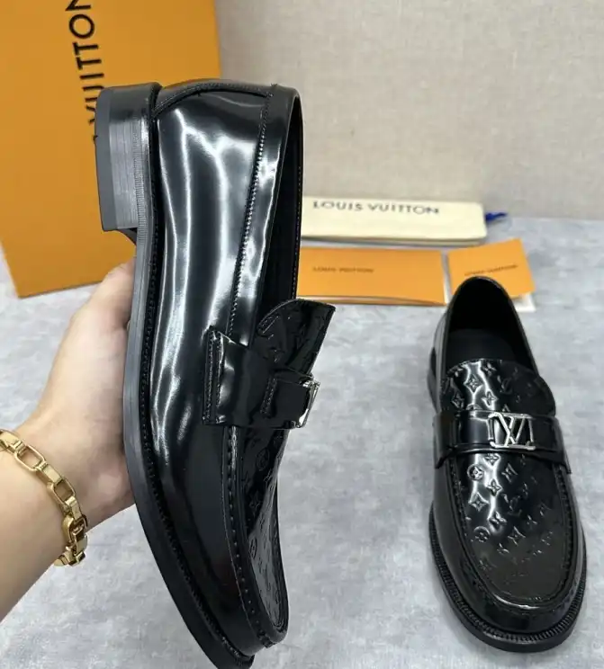 hype LV Leather Shoes