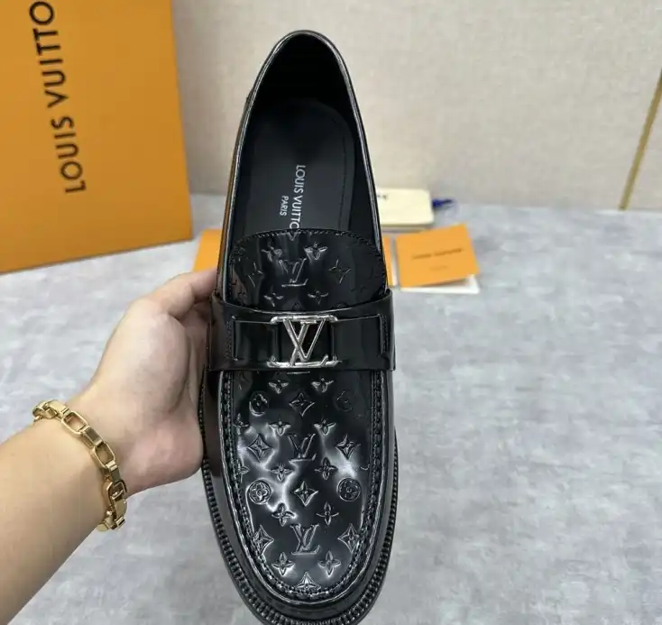 hype LV Leather Shoes