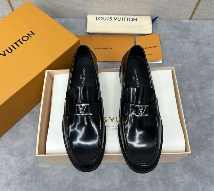 hype LV Leather Shoes