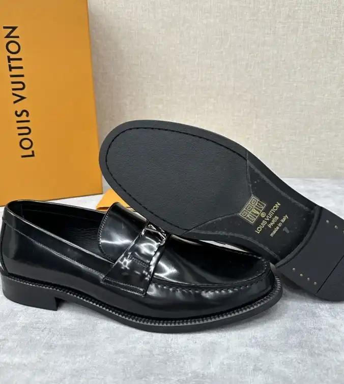 hype LV Leather Shoes