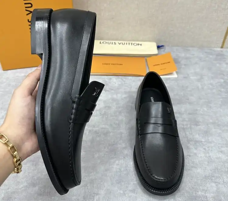 hype LV Leather Shoes