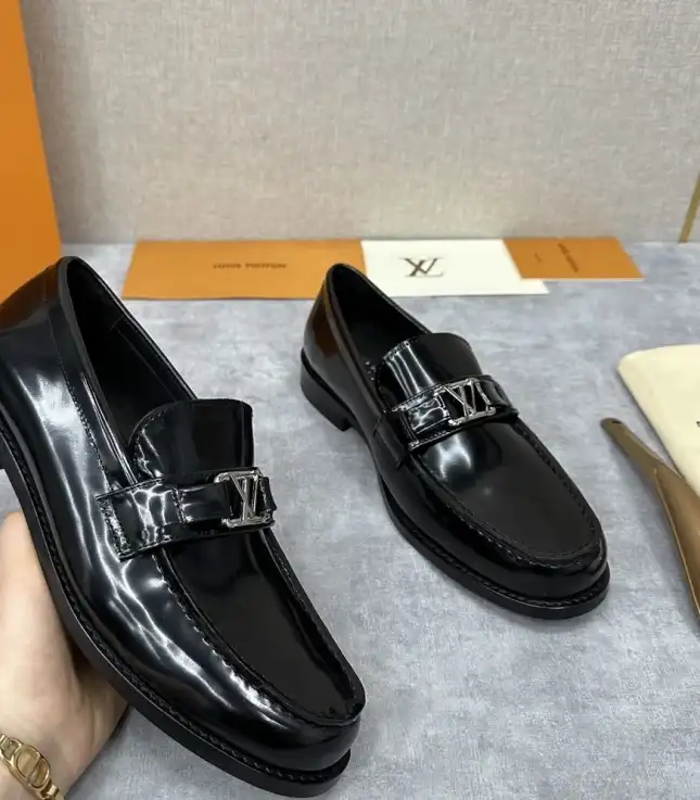 hype LV Leather Shoes