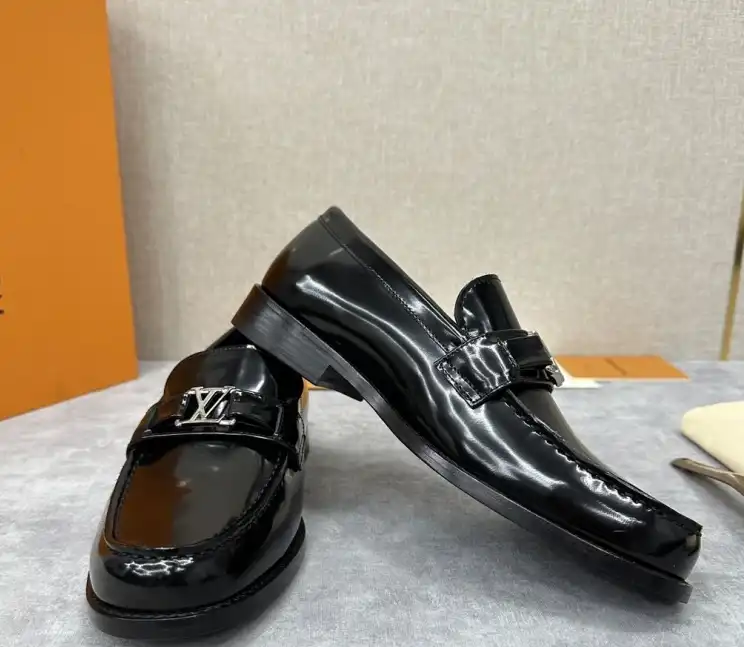 hype LV Leather Shoes