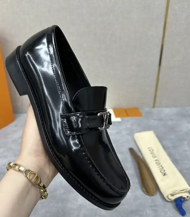 hype LV Leather Shoes