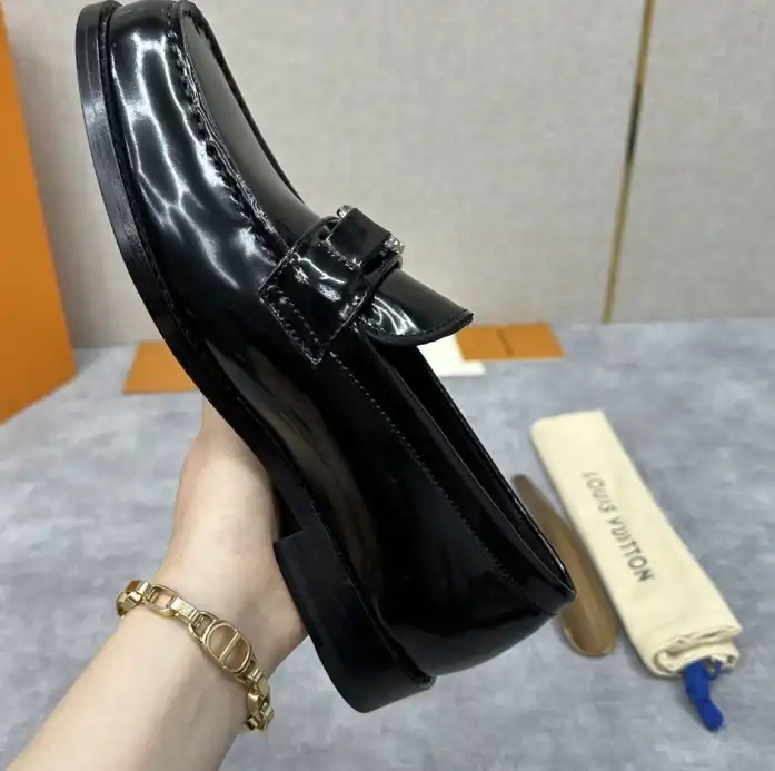 hype LV Leather Shoes