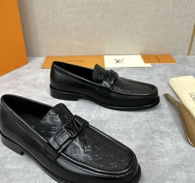 hype LV Leather Shoes