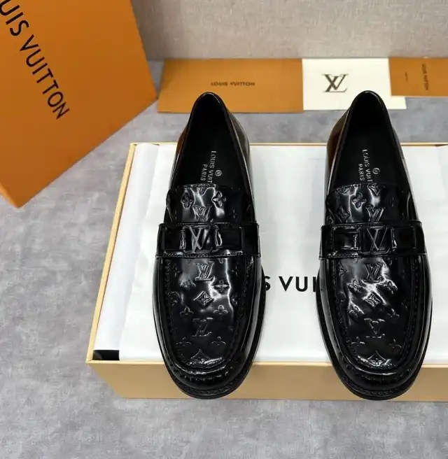 hype LV Leather Shoes