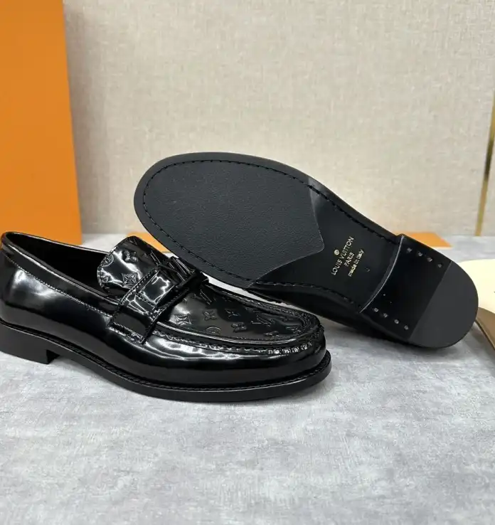 hype LV Leather Shoes