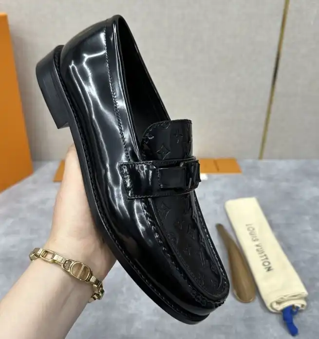 hype LV Leather Shoes