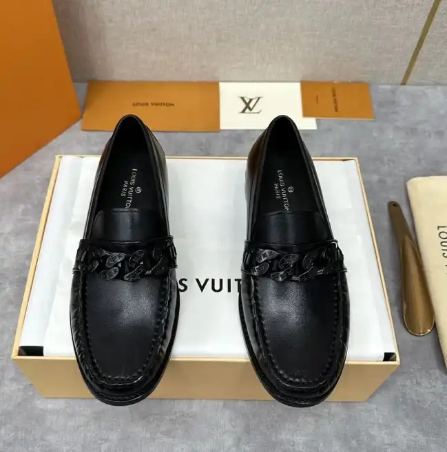 hype LV Leather Shoes