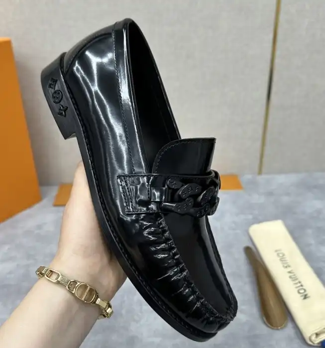 hype LV Leather Shoes