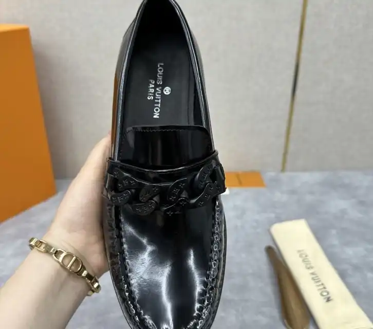 hype LV Leather Shoes