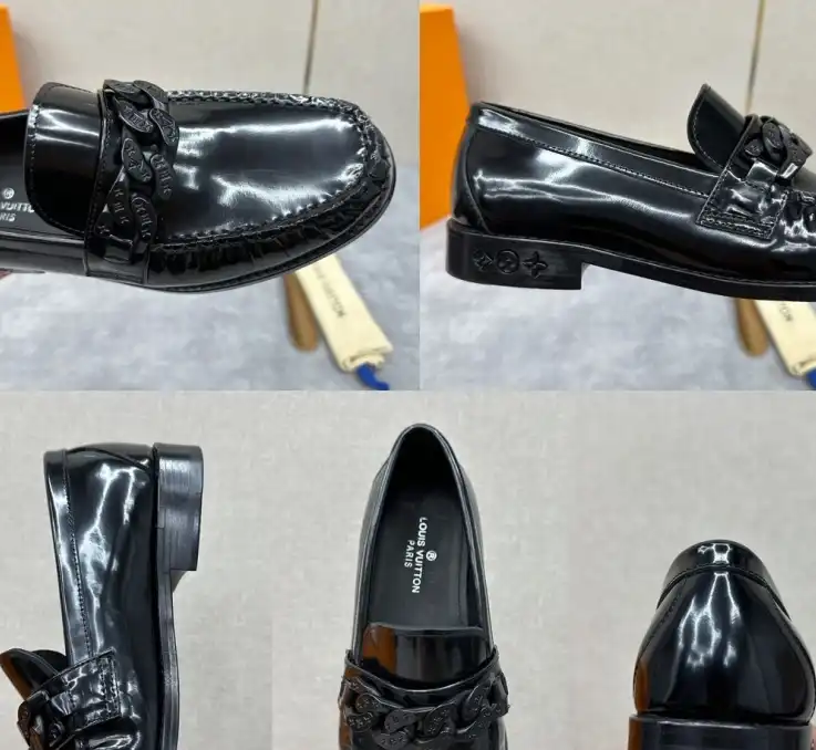 hype LV Leather Shoes