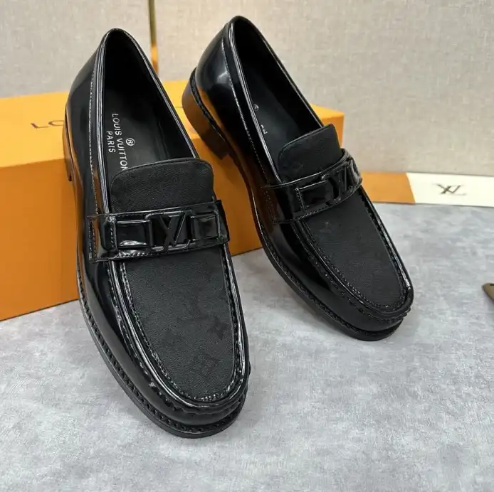 hype LV Leather Shoes