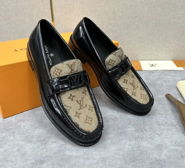 hype LV Leather Shoes