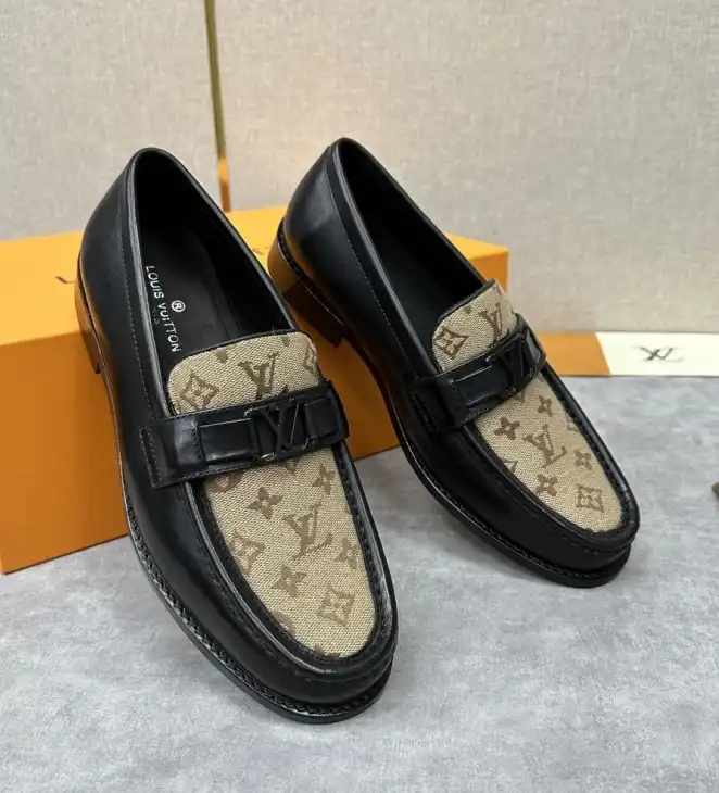 hype LV Leather Shoes