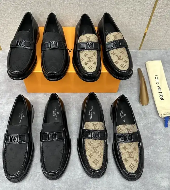 hype LV Leather Shoes