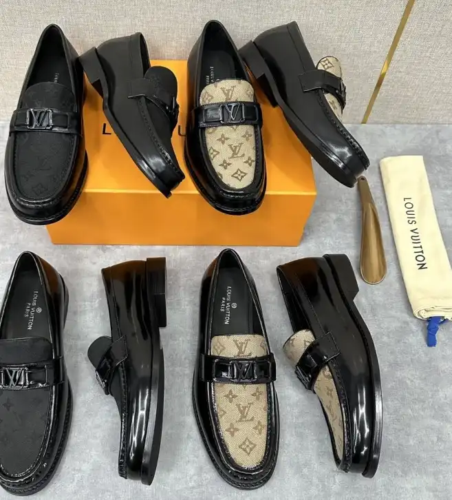 hype LV Leather Shoes