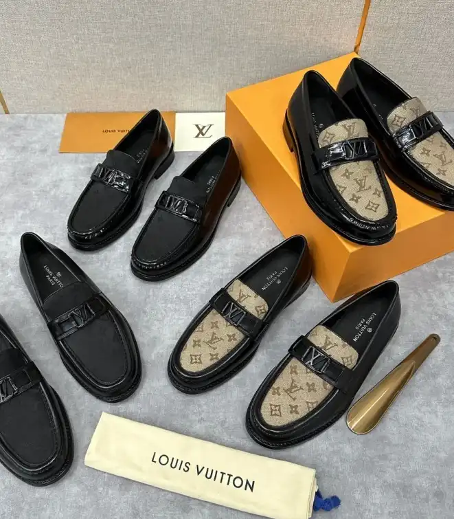 hype LV Leather Shoes