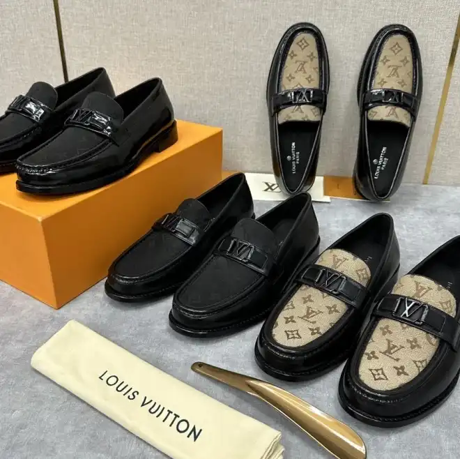 hype LV Leather Shoes