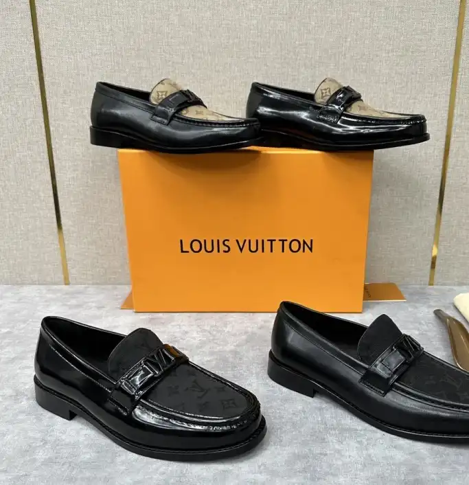 hype LV Leather Shoes