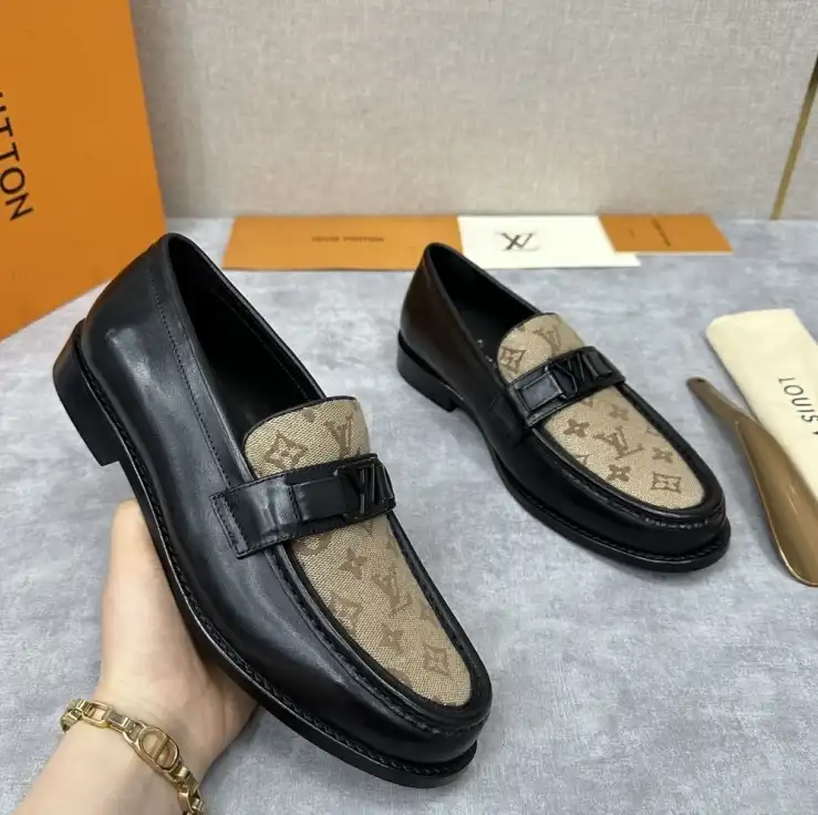 hype LV Leather Shoes