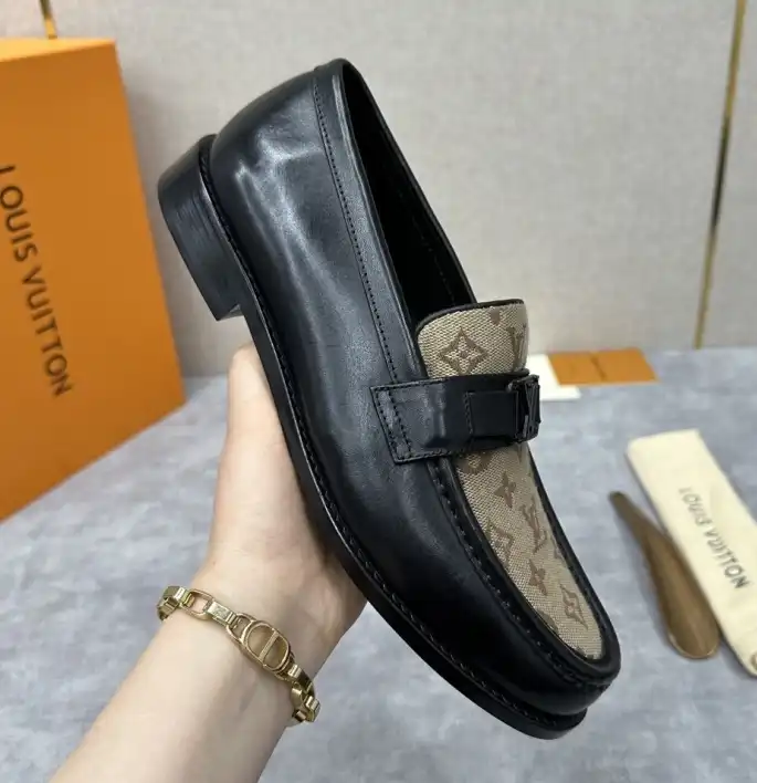 hype LV Leather Shoes