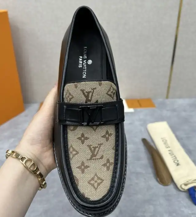 hype LV Leather Shoes