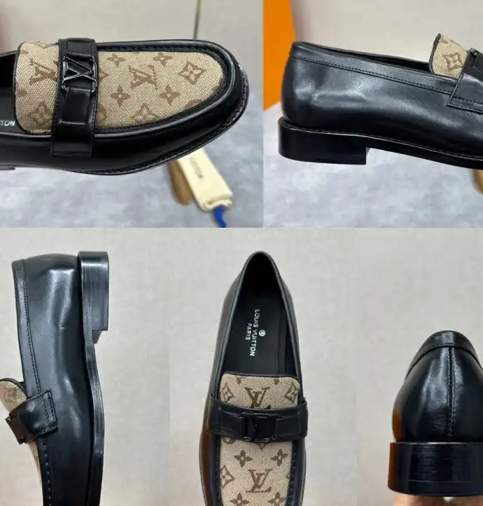 hype LV Leather Shoes