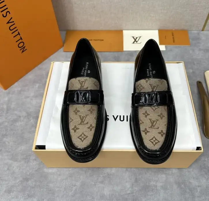 hype LV Leather Shoes