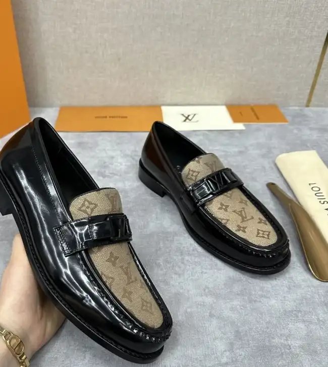 hype LV Leather Shoes