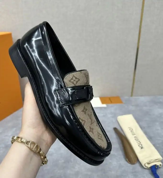 hype LV Leather Shoes