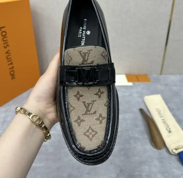 hype LV Leather Shoes