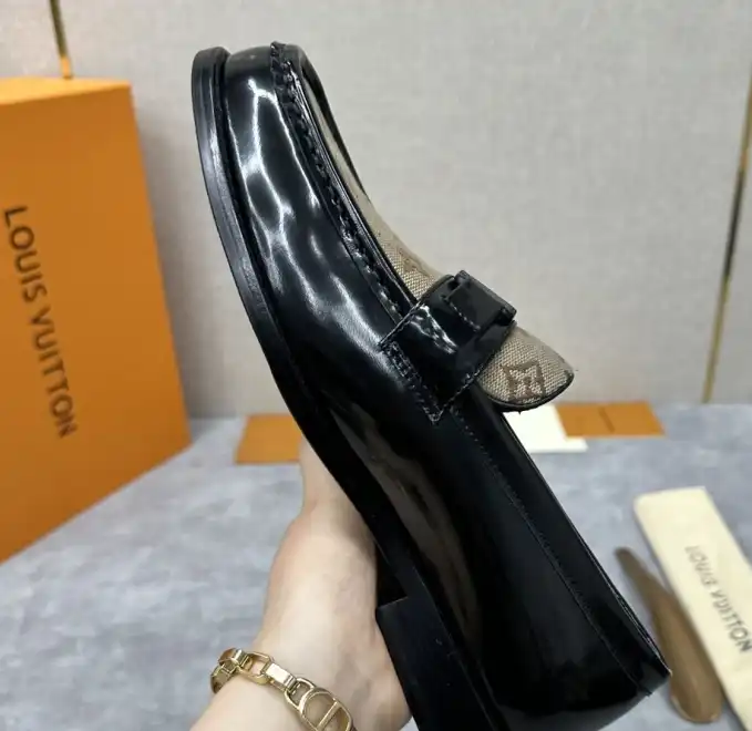 hype LV Leather Shoes