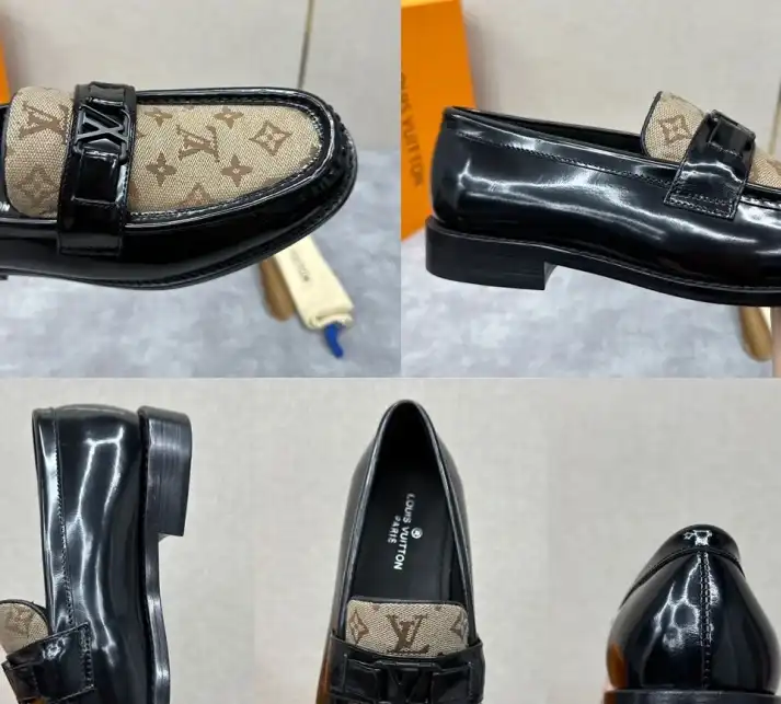 hype LV Leather Shoes