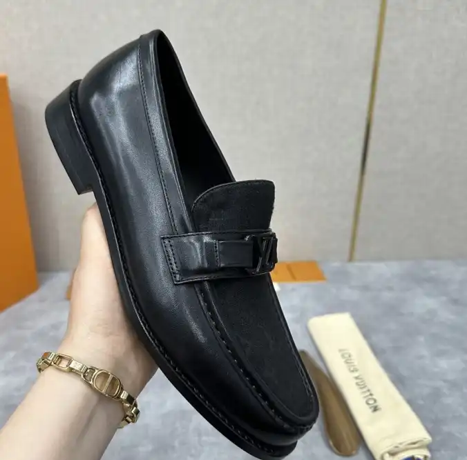 hype LV Leather Shoes