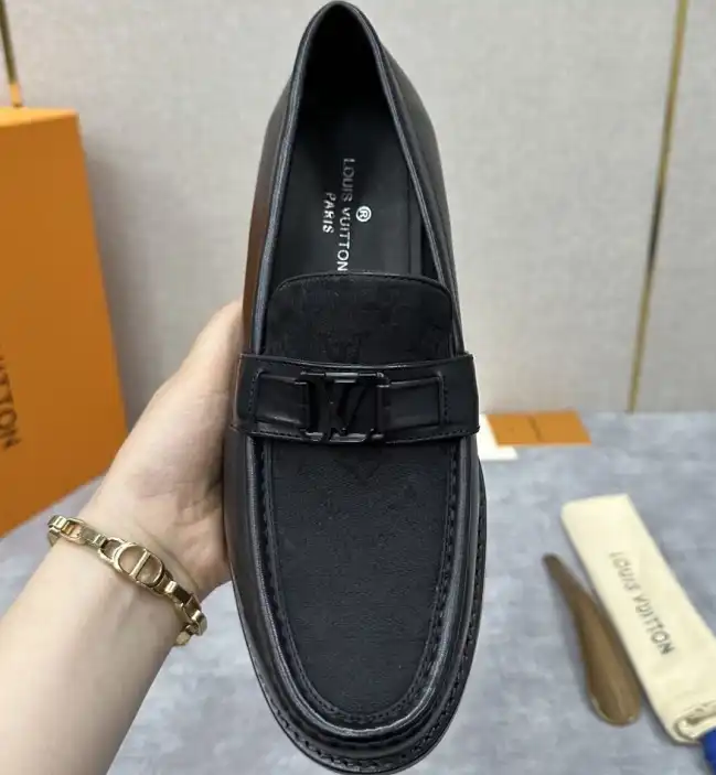 hype LV Leather Shoes