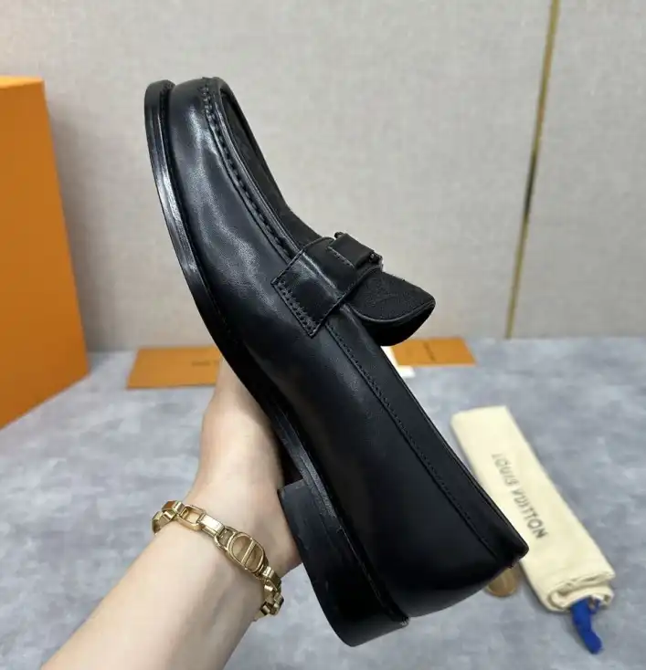 hype LV Leather Shoes