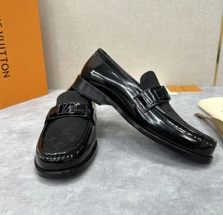 hype LV Leather Shoes