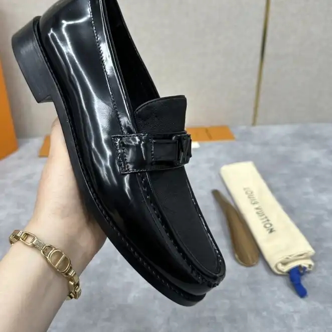 hype LV Leather Shoes