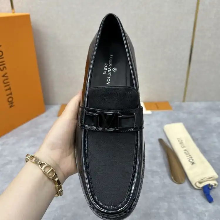 hype LV Leather Shoes