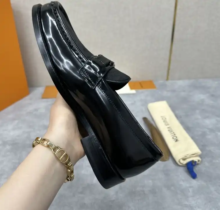 hype LV Leather Shoes